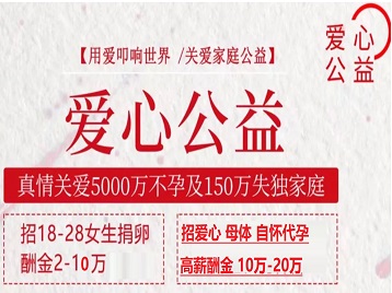 红古捐卵助孕生子 爱心志愿者招募
